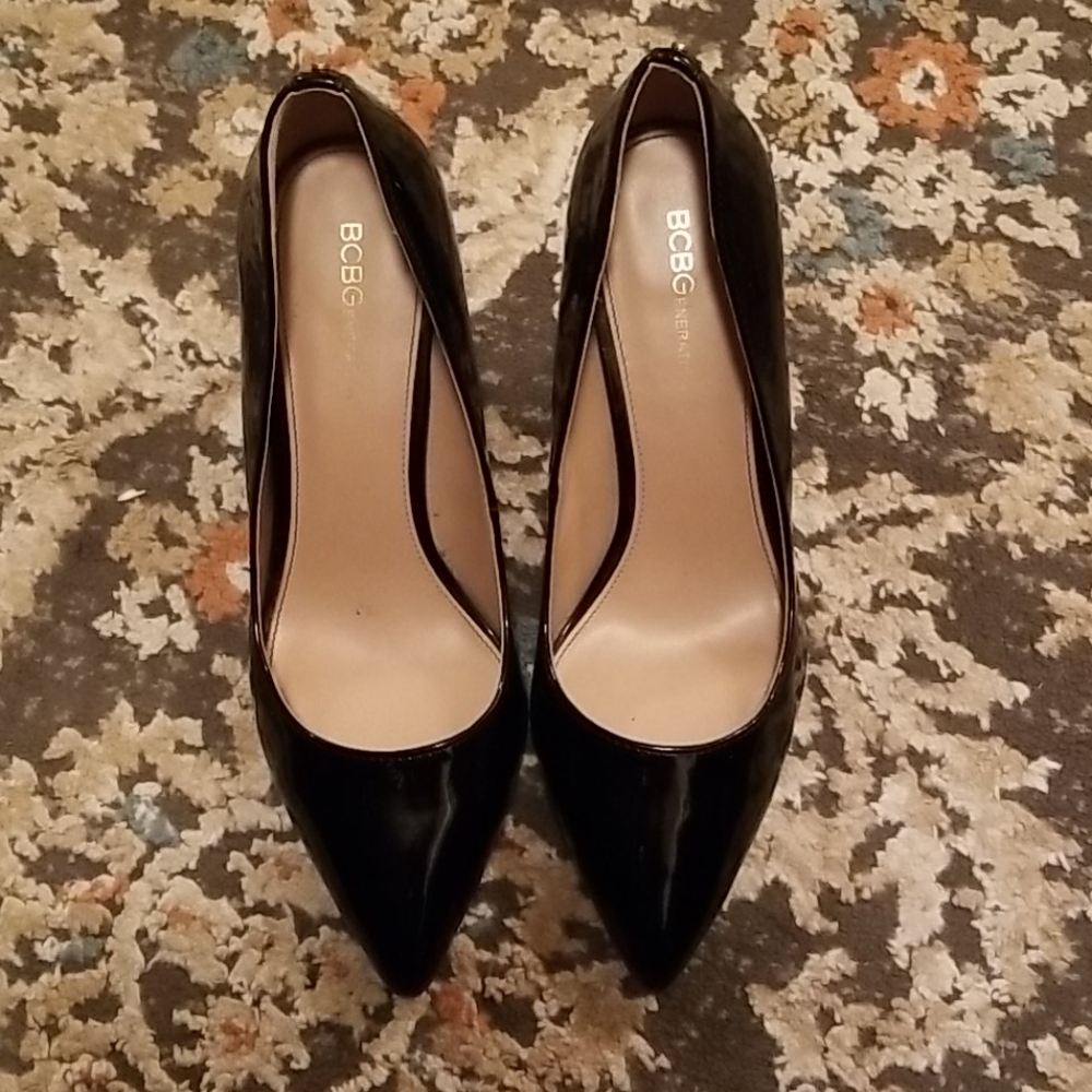 BCBG black heels